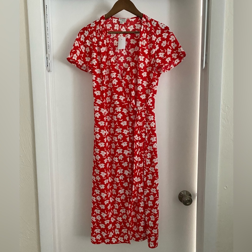 J. Crew wrap dress